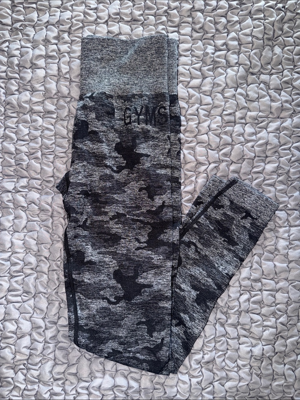Gymshark Black Camo Leggings